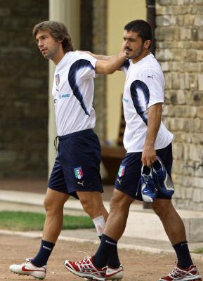guenarro gatuso & andrèa pirlo